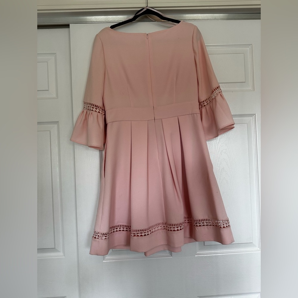 Eliza J Pink Bell Sleeve Dress- size 12 Great Condition, gently worn once - Picture 5 of 8